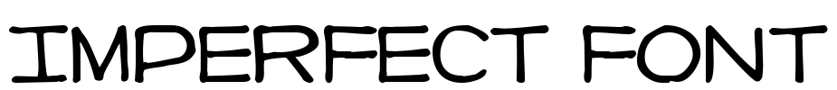 Imperfect font Font Image