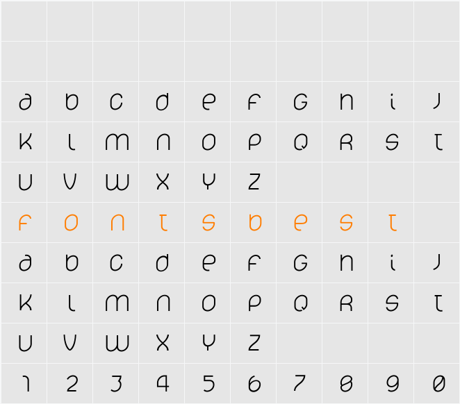 lelim Light Character Map