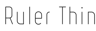 Ruler Thin