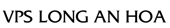 VPS Long An Hoa Font Image