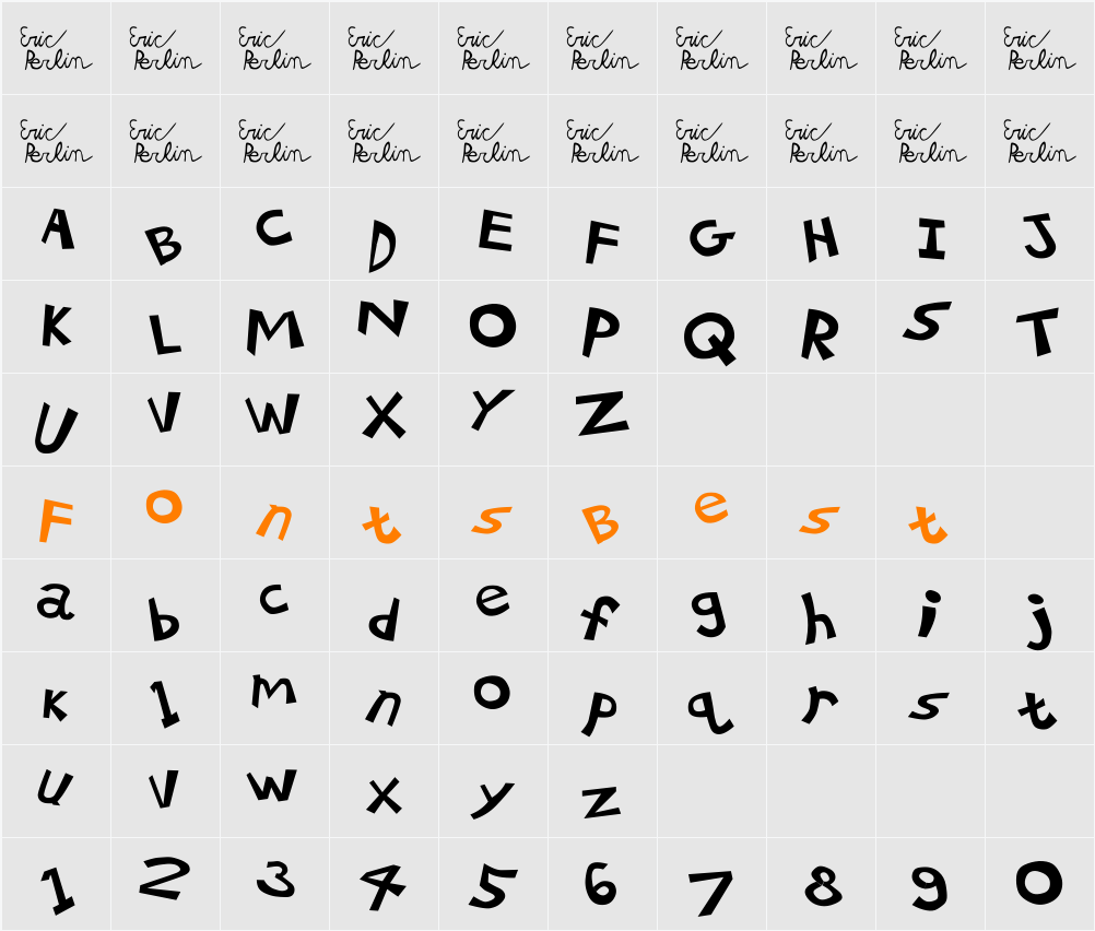21 Kilobyte Salute Character Map