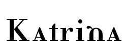 Katrina Font Image