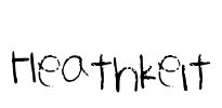 Heathkeit Font Image