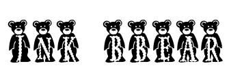 JNK BBEAR Font Image