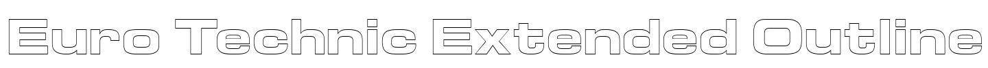 Euro Technic Extended Outline
