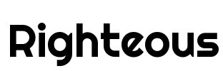 Righteous Font Image