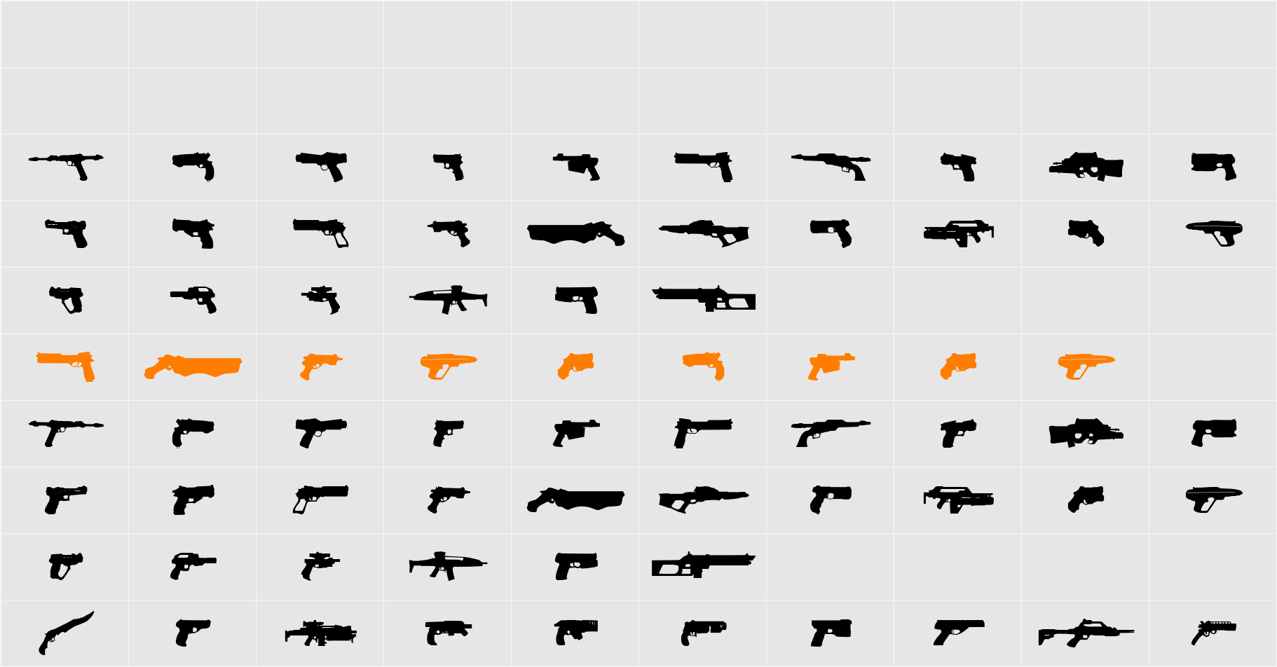 2nd Amendment 2050 Character Map