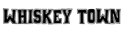 Whiskey Town Font Image