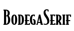 BodegaSerif Font Image