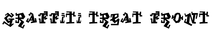 Graffiti Treat Front Font Image