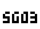 SG03 Font Image