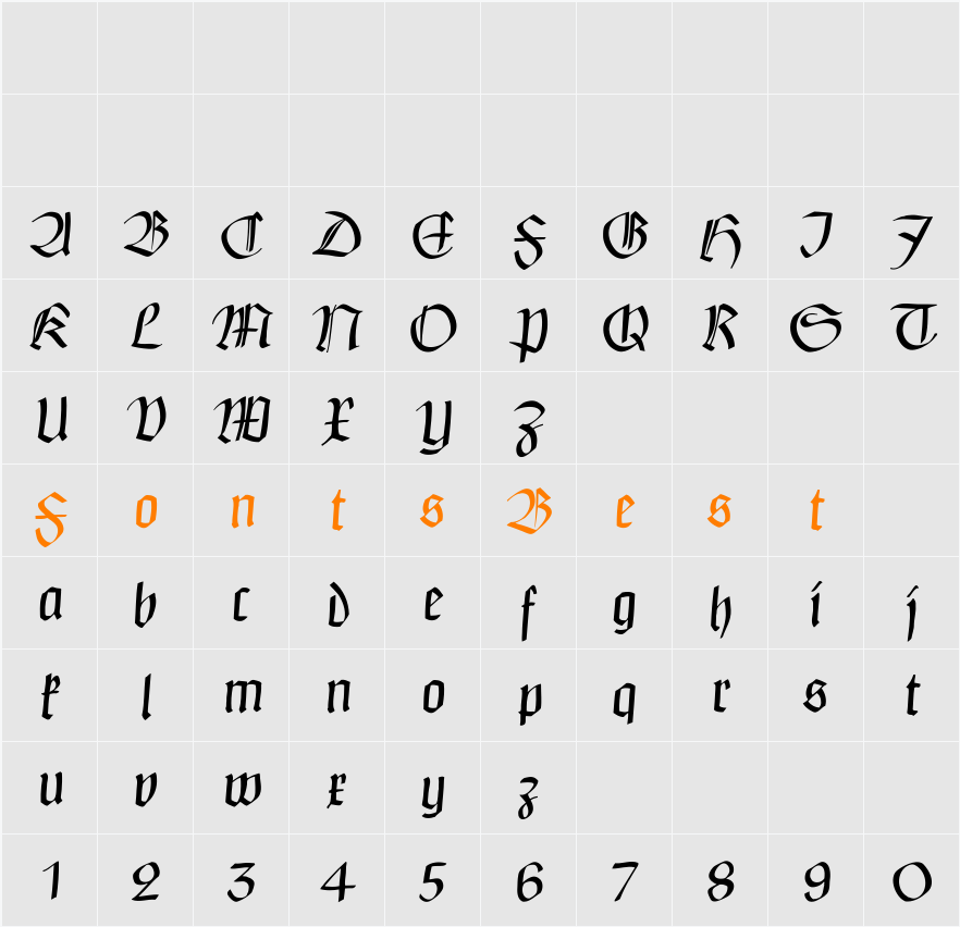 ClaudiusImperator Character Map