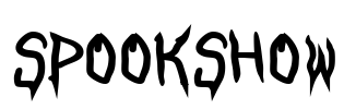 SpookShow Font Image