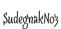 SudegnakNo3 Font Image