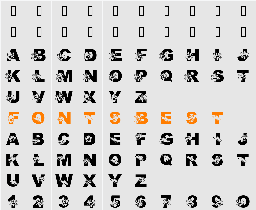 LMS Utah Welcomes the Olympics Character Map