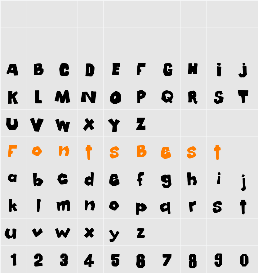Mala Character Map