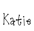 Katie Font Image