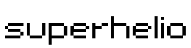 superhelio Font Image