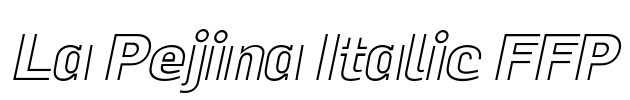 La Pejina Italic FFP