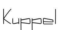 Kuppel Font Image