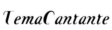TemaCantante Font Image