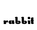 Rabbit Font Image