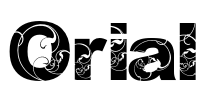 Orial_ Font Image