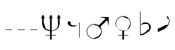 Symusic Font Image