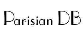 Parisian DB Font Image
