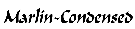 Marlin-Condensed Font Image