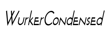WurkerCondensed