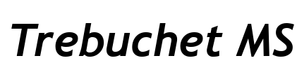 Trebuchet MS