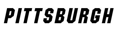 Pittsburgh Font Image