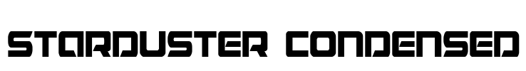 Starduster Condensed Font Image
