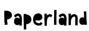Paperland Font Image