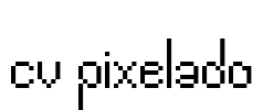 cv pixelado Font Image
