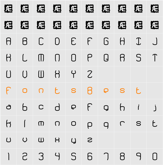 Redundant BRK Character Map