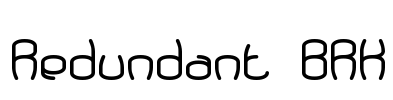 Redundant BRK Font Image