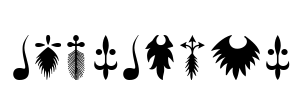RTA Ermine Font Image