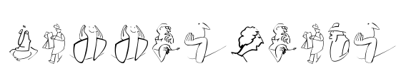 MannesHeads Font Image