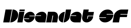 Disandat SF Font Image