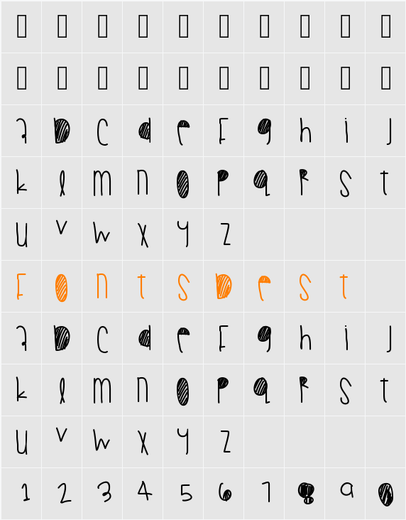 Summerfall Character Map