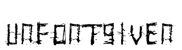 unfontgiven