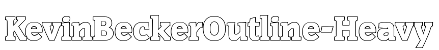 KevinBeckerOutline-Heavy