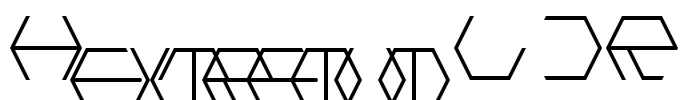 Hextremum LDR Font Image