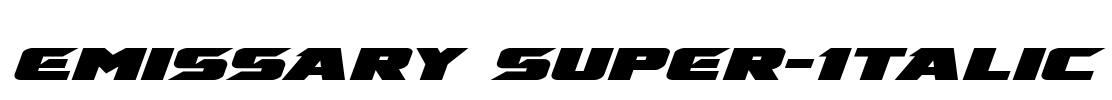 Emissary Super-Italic