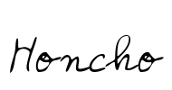Honcho Font Image
