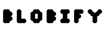 Blobify Font Image