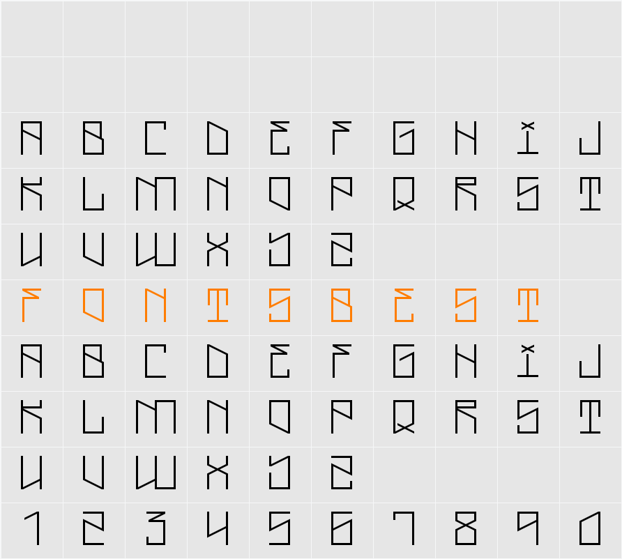 Lightning Cruz Character Map