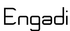 Engadi Font Image